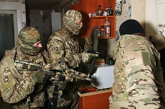 ФСБ РФ пресекла теракт в Крыму
