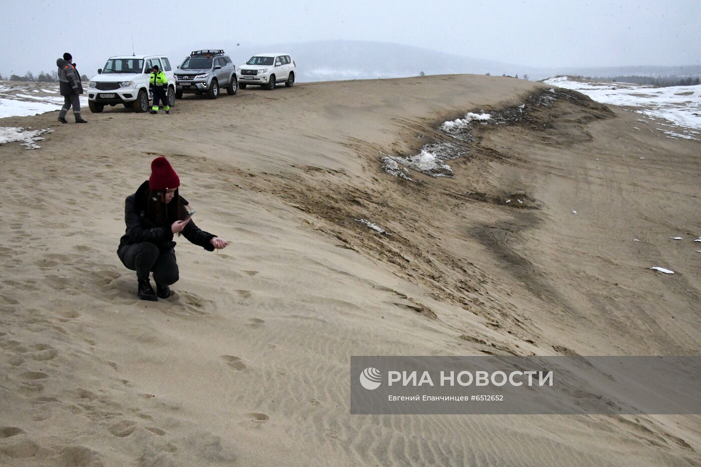 Урочище Чарские пески в Забайкалье