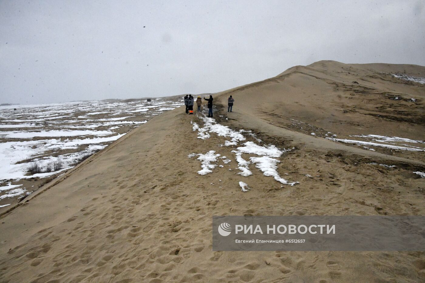 Урочище Чарские пески в Забайкалье