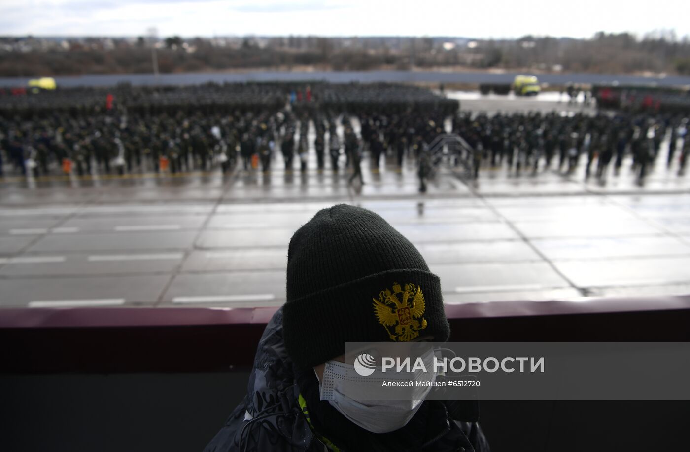 Репетиция парада Победы в Алабино