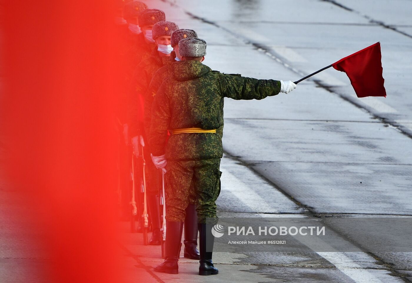 Репетиция парада Победы в Алабино