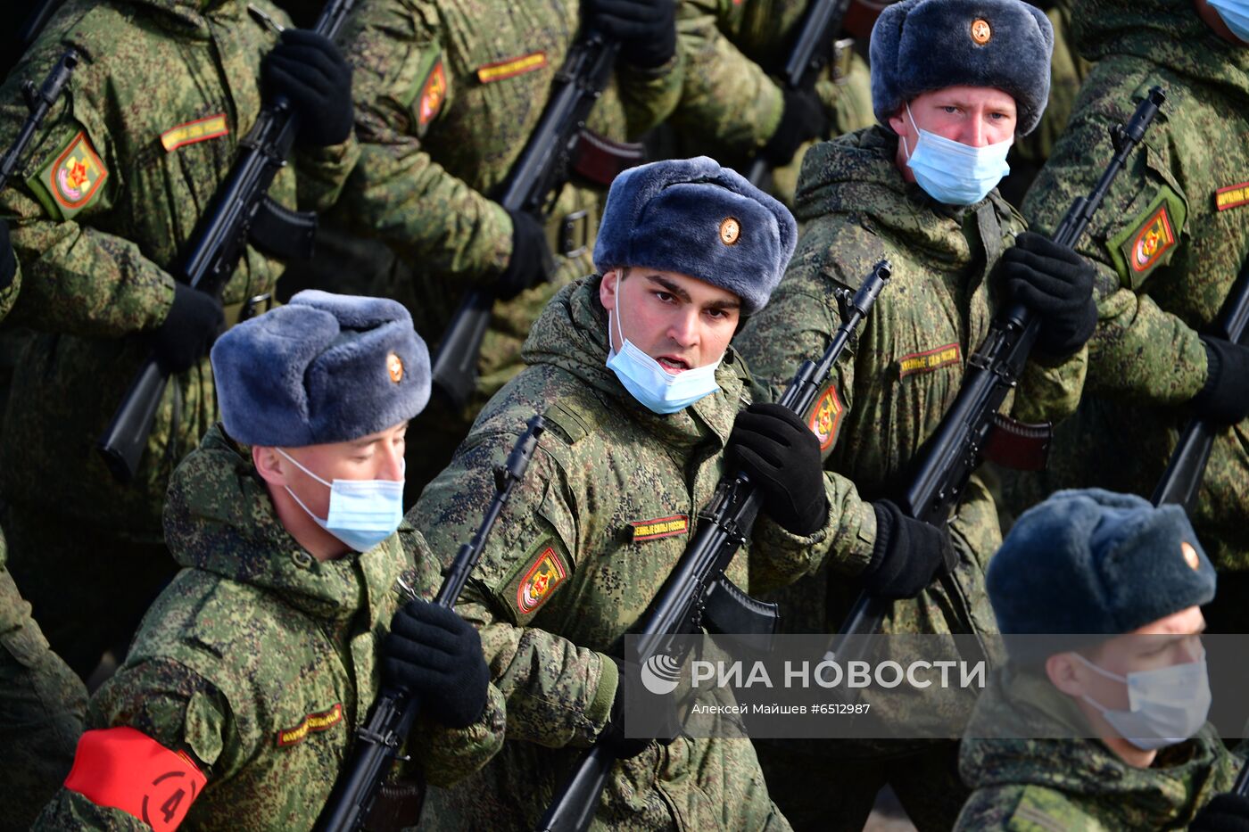 Репетиция парада Победы в Алабино