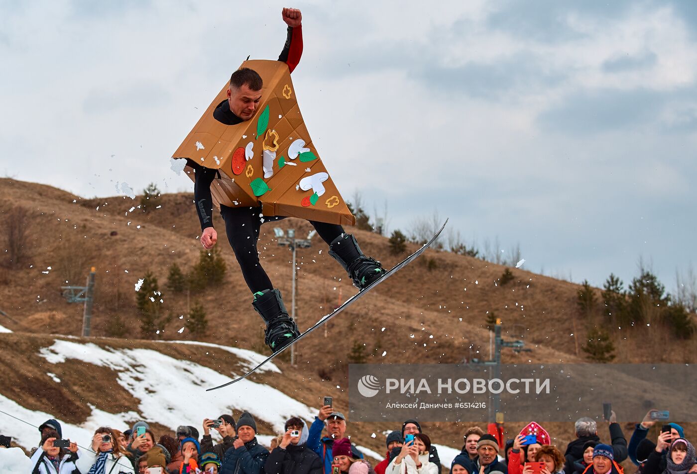 Соревнование Red Bull Jump & Freeze