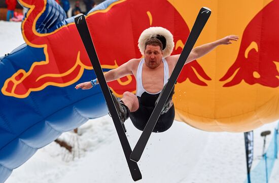 Соревнование Red Bull Jump & Freeze