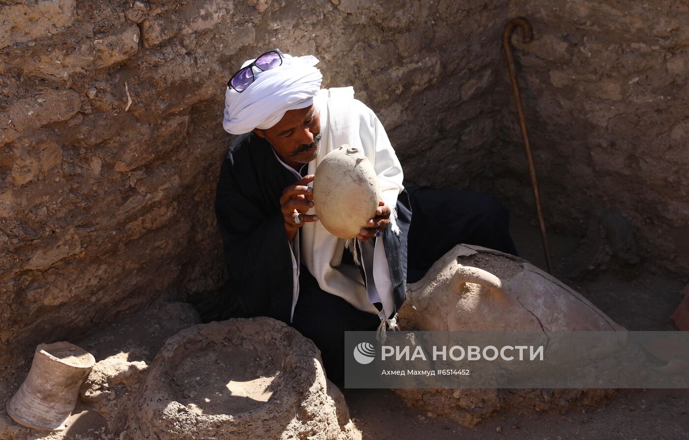 Найденный при раскопках под Луксором древний город