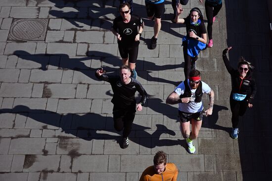 Теплая погода в Москве 