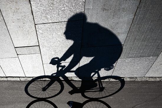 Теплая погода в Москве 