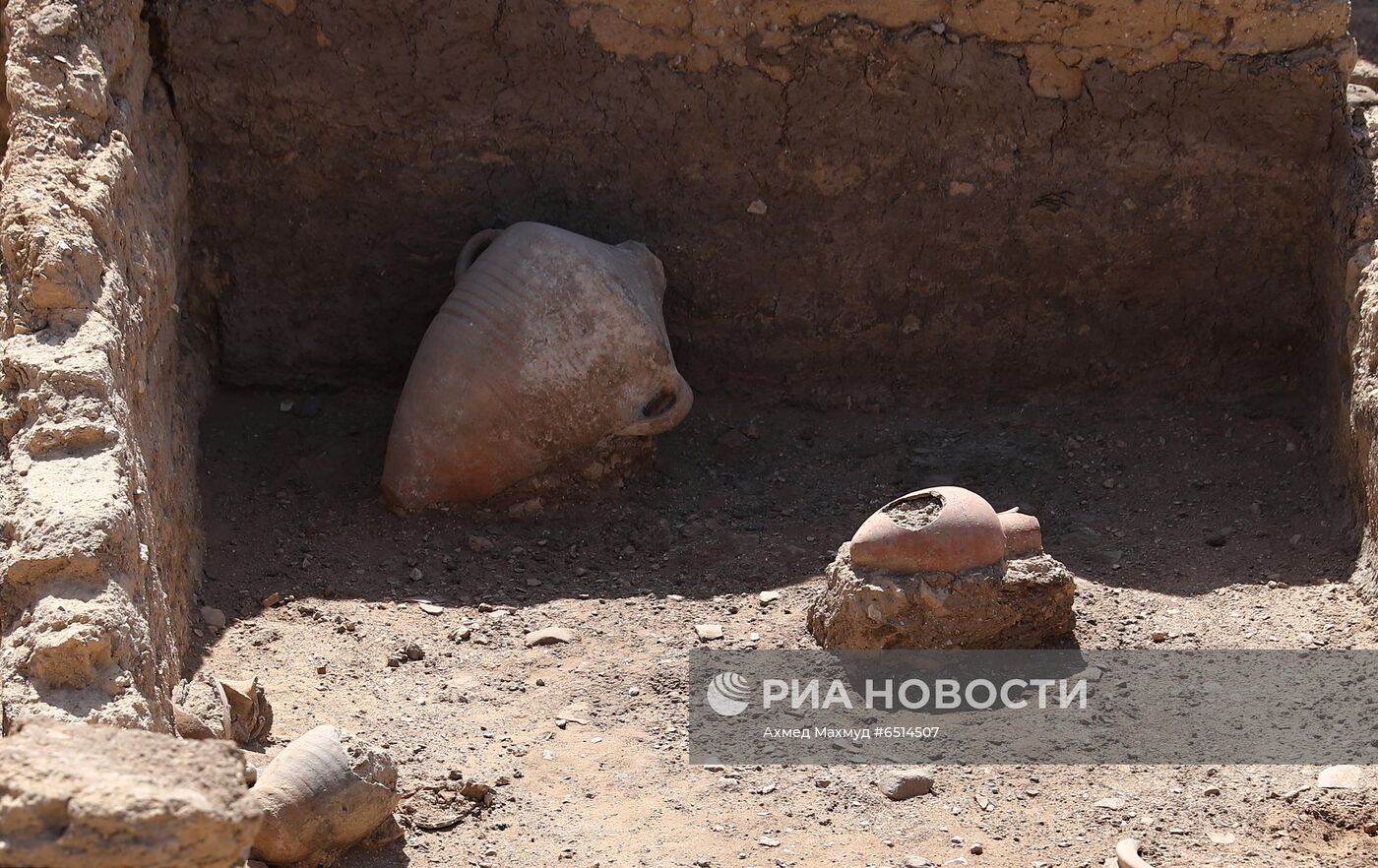 Найденный при раскопках под Луксором древний город