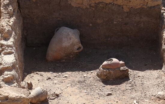 Найденный при раскопках под Луксором древний город