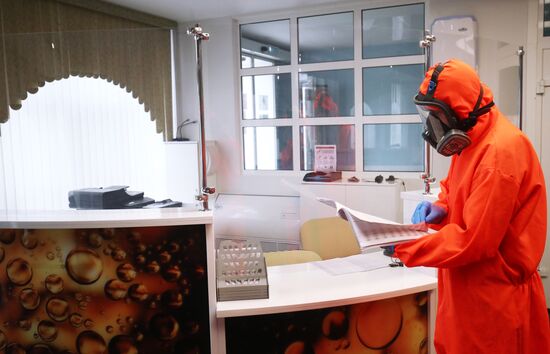 Лечение больных COVID-19 в больнице скорой помощи №7 Волгограда