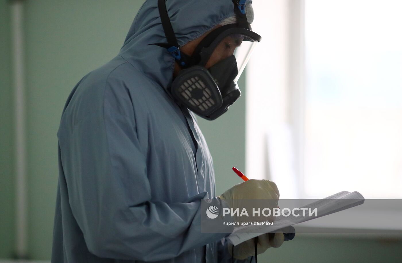 Лечение больных COVID-19 в больнице скорой помощи №7 Волгограда