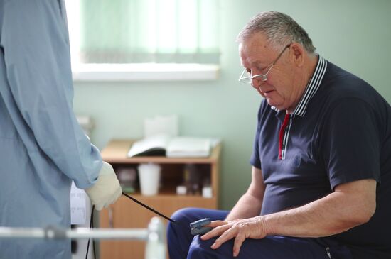 Лечение больных COVID-19 в больнице скорой помощи №7 Волгограда