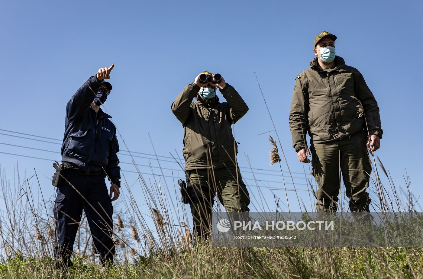 Граница между Грецией и Турцией