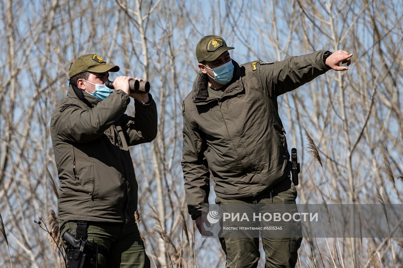 Граница между Грецией и Турцией