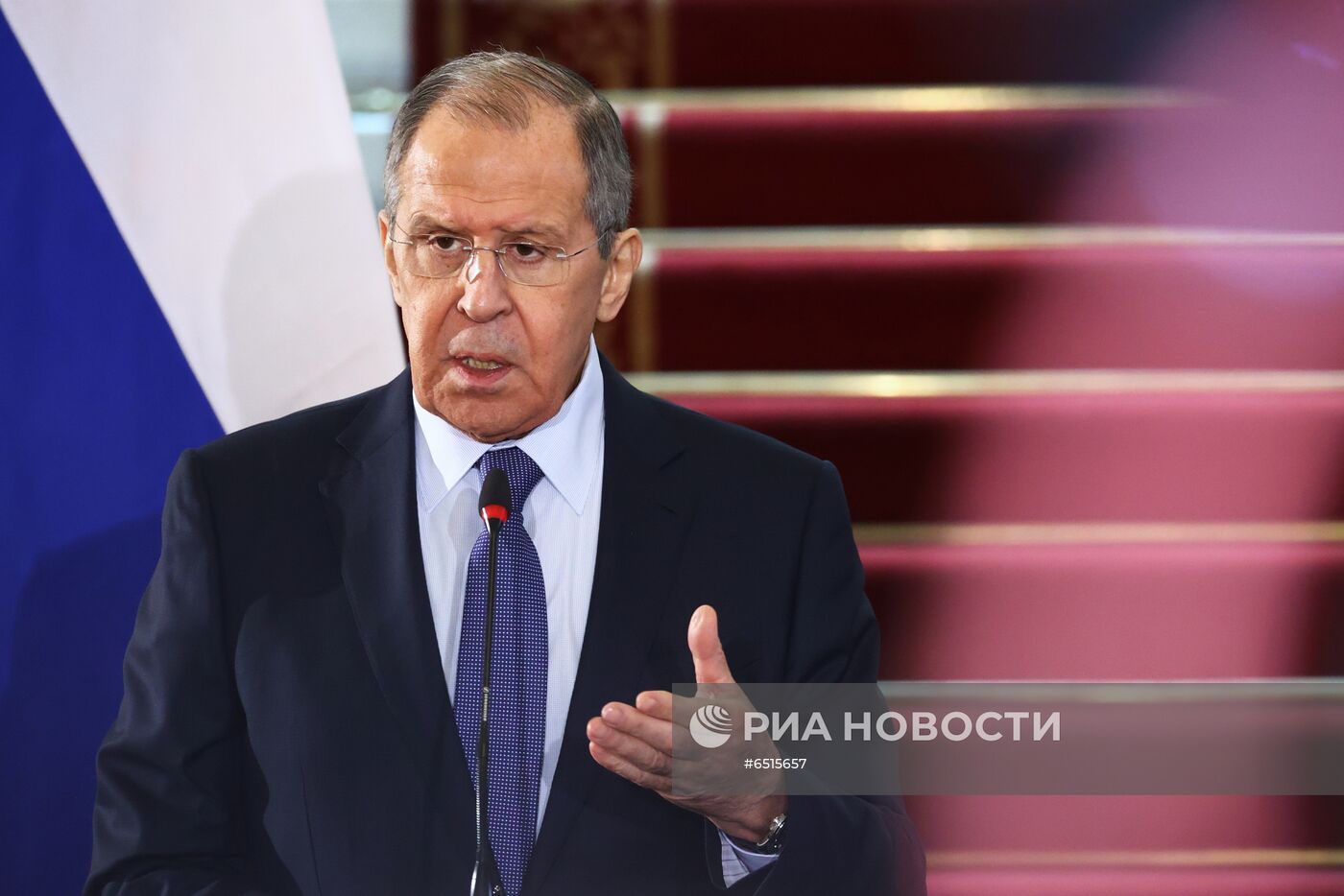 Визит главы МИД РФ С. Лаврова в Египет