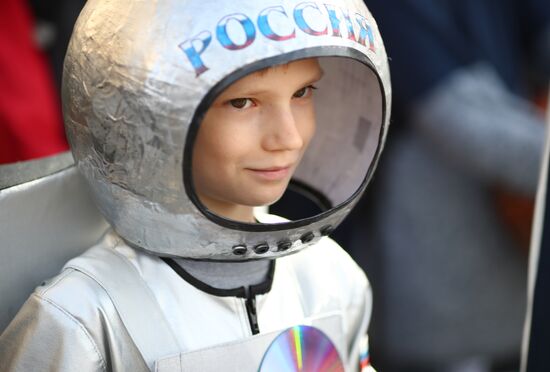 Празднование Дня космонавтики в Волгограде