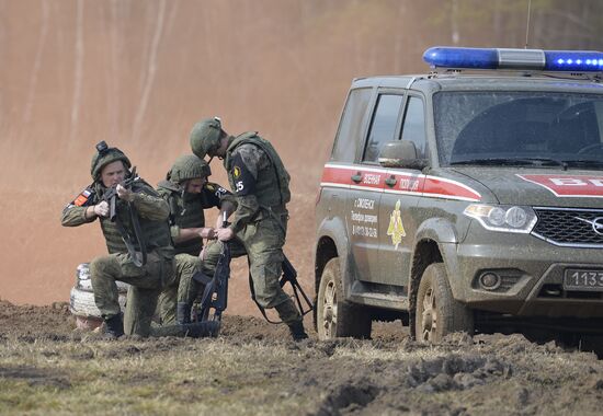 Конкурс военной полиции "Страж порядка"