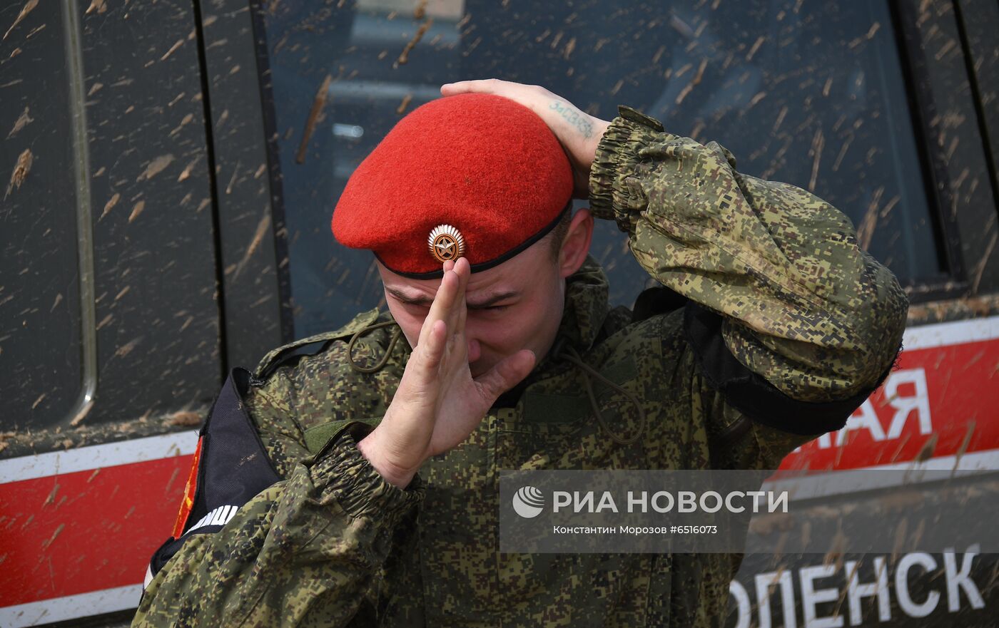 Конкурс военной полиции "Страж порядка"