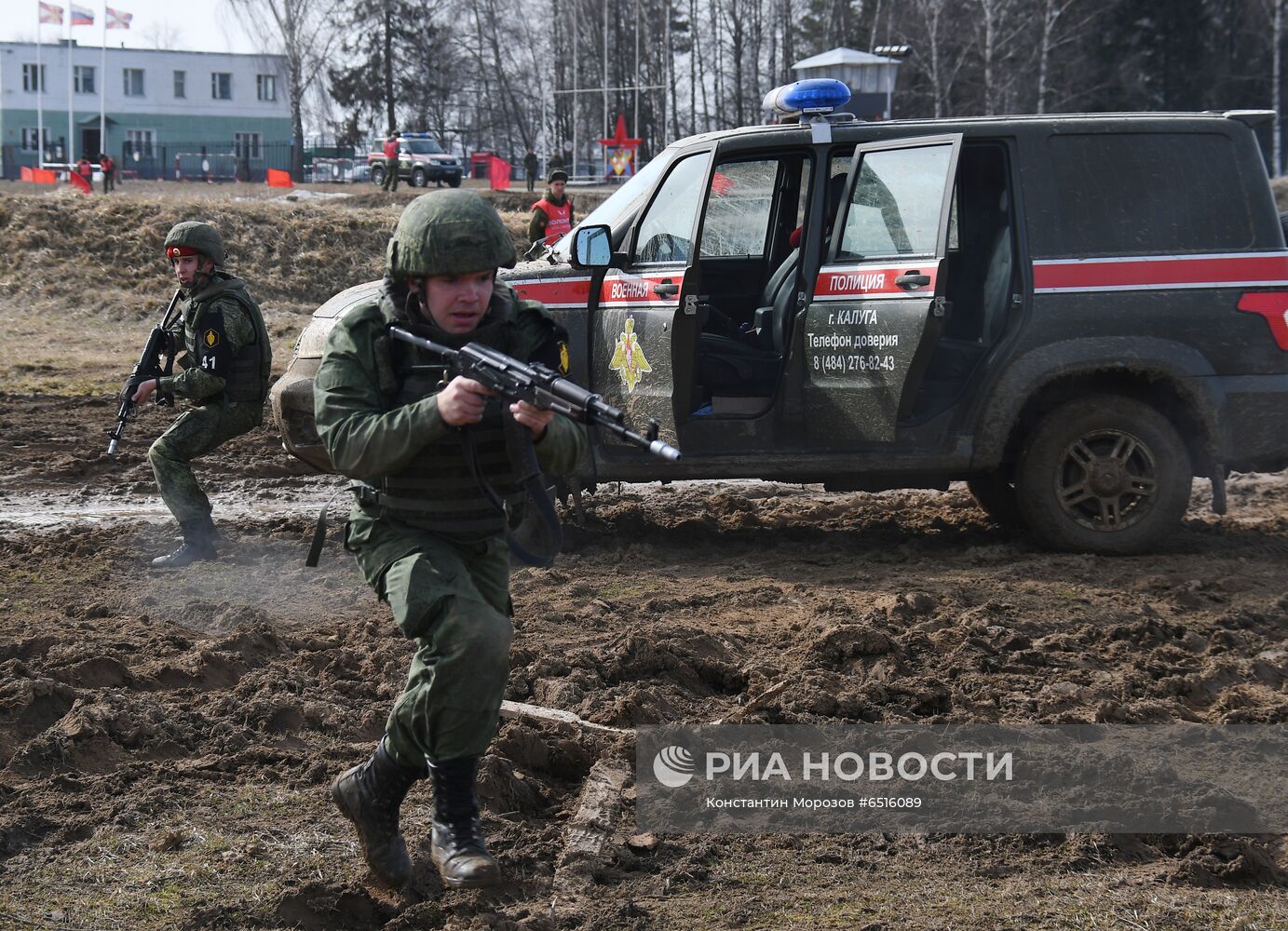 Конкурс военной полиции "Страж порядка"