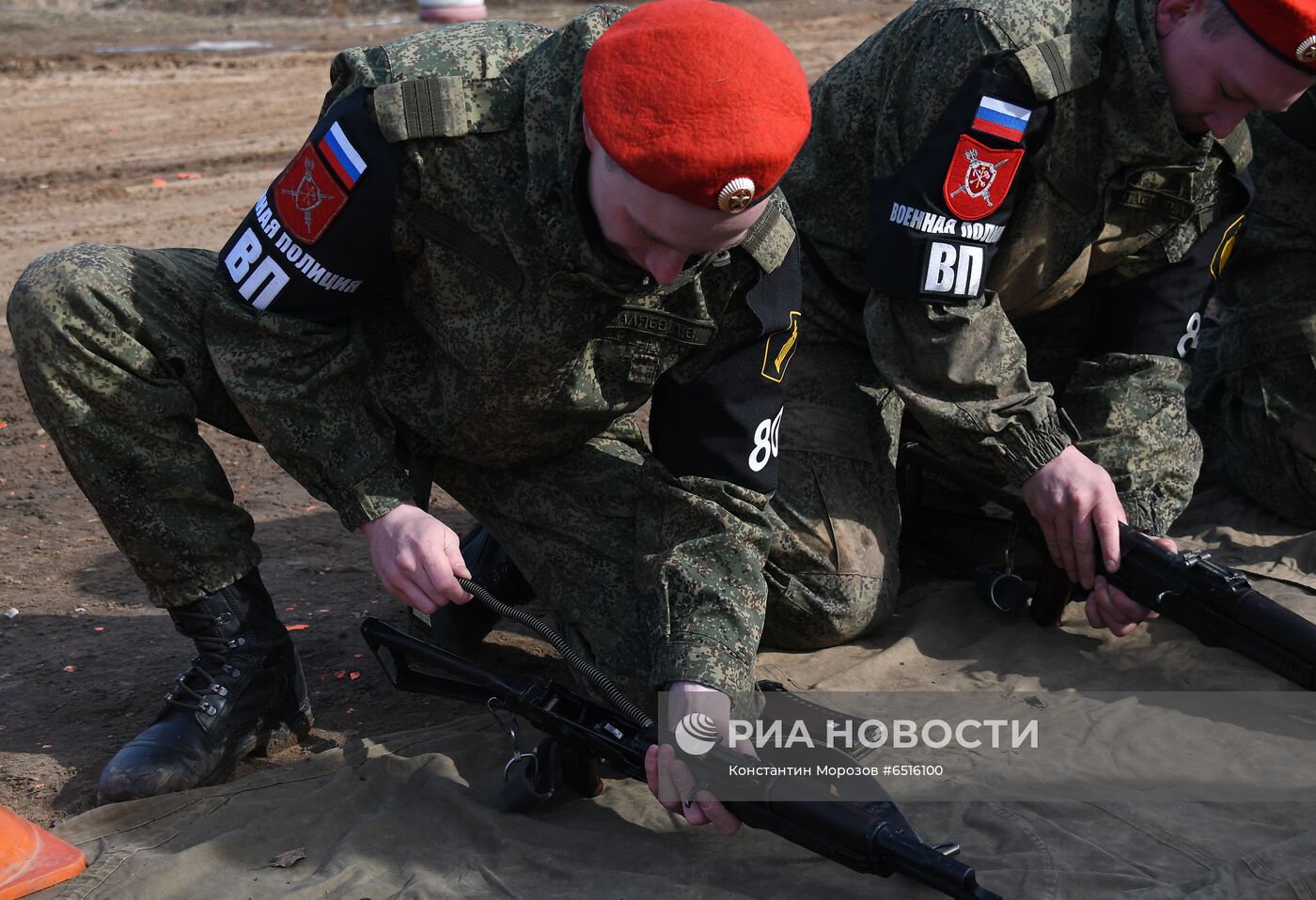 Конкурс военной полиции "Страж порядка"