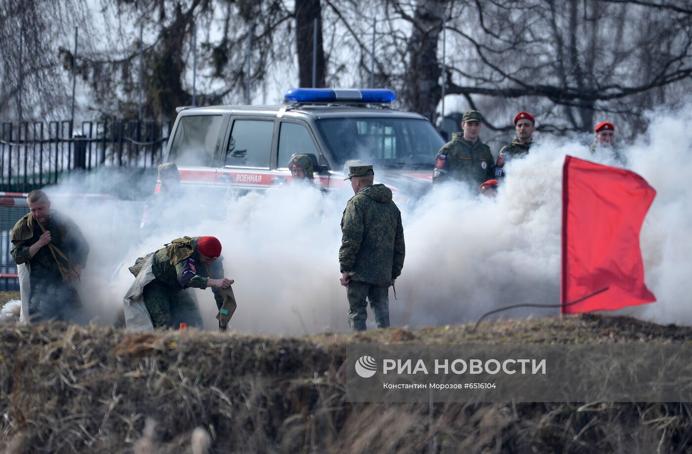 Конкурс военной полиции "Страж порядка"