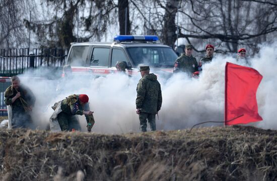 Конкурс военной полиции "Страж порядка"