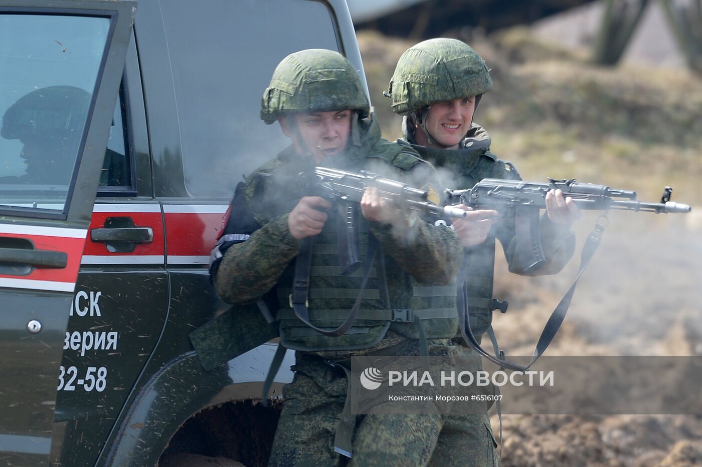 Конкурс военной полиции "Страж порядка"