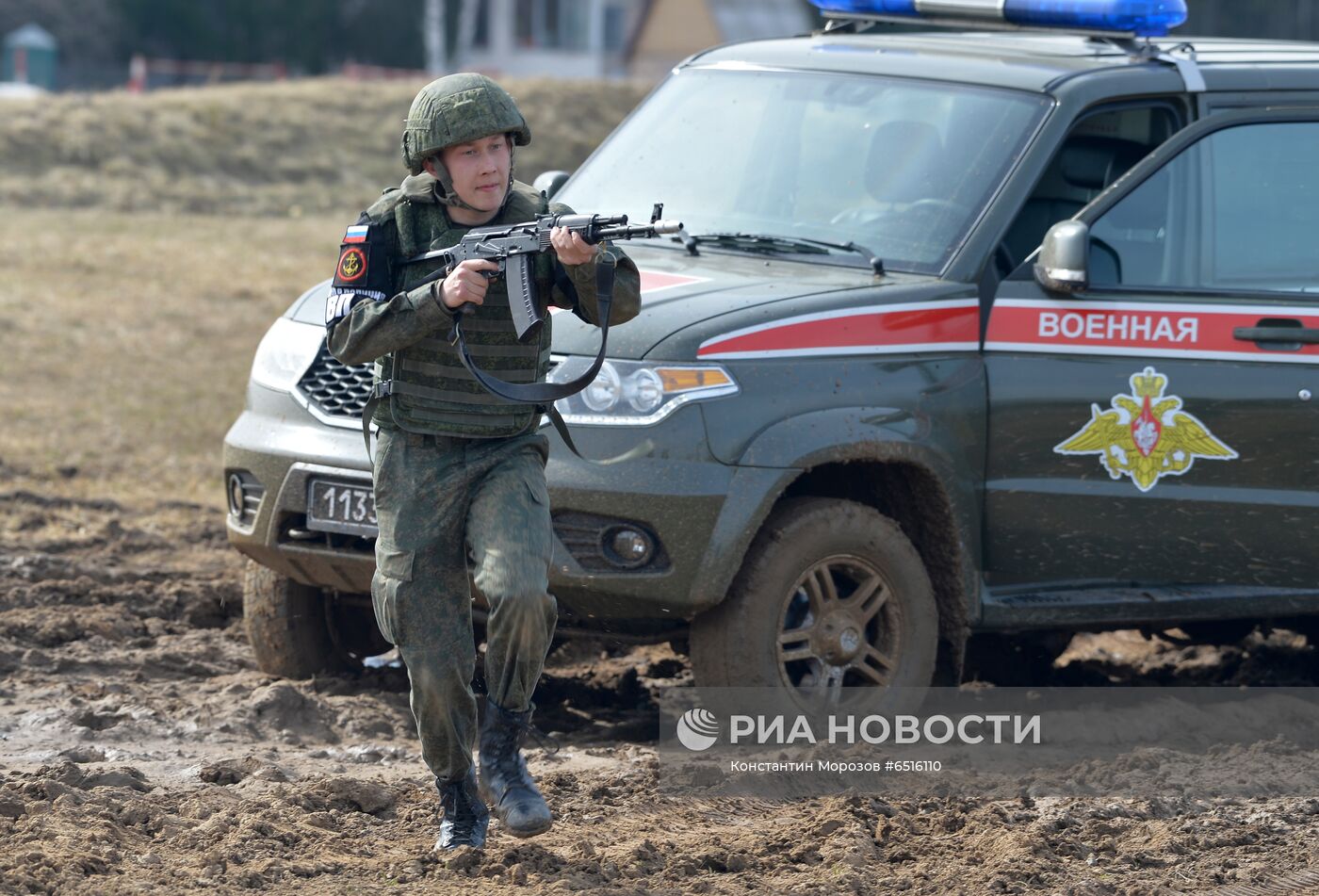 Конкурс военной полиции "Страж порядка"