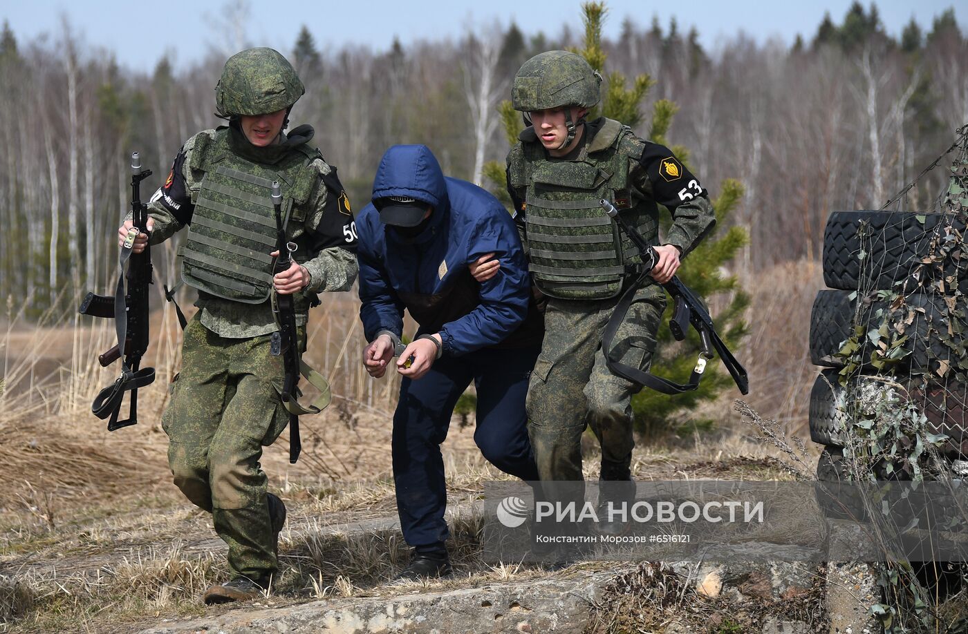 Конкурс военной полиции "Страж порядка"