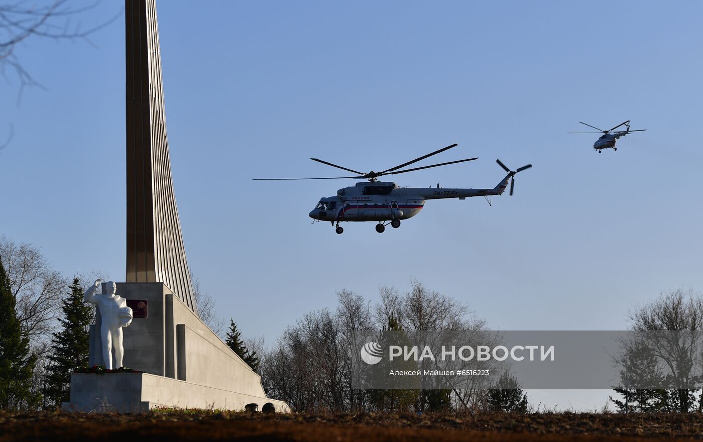 Рабочая поездка президента РФ В. Путина в Саратовскую область