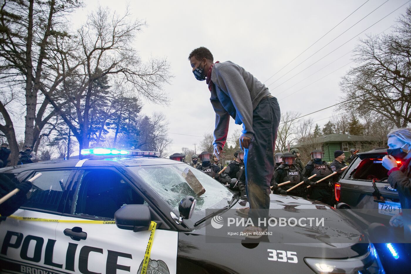 Протесты в Миннесоте
