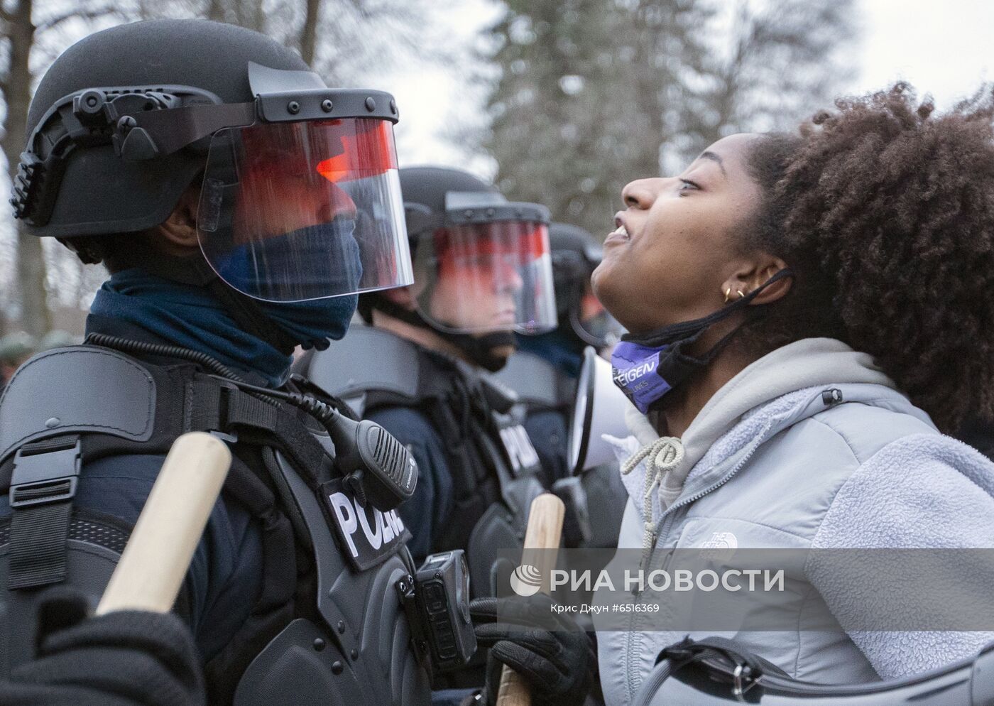 Протесты в Миннесоте