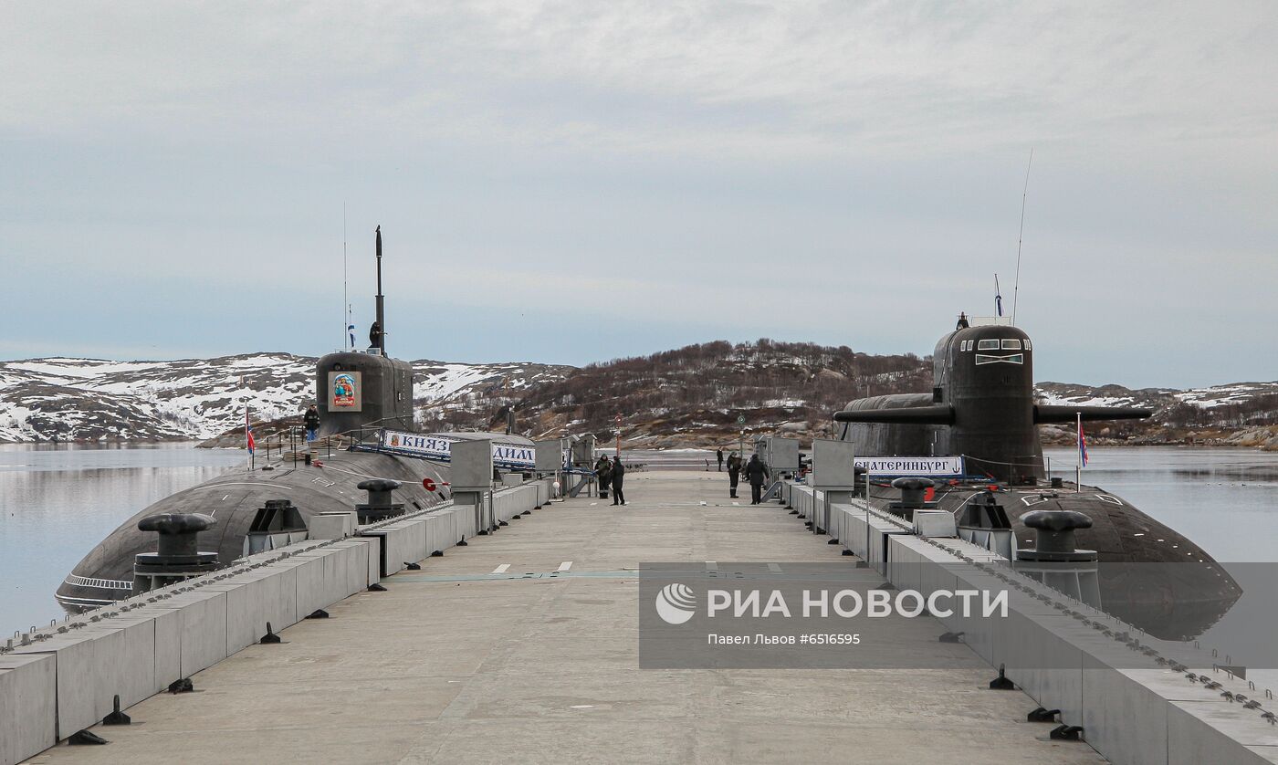 Рабочая поездка С. Шойгу на Северный флот