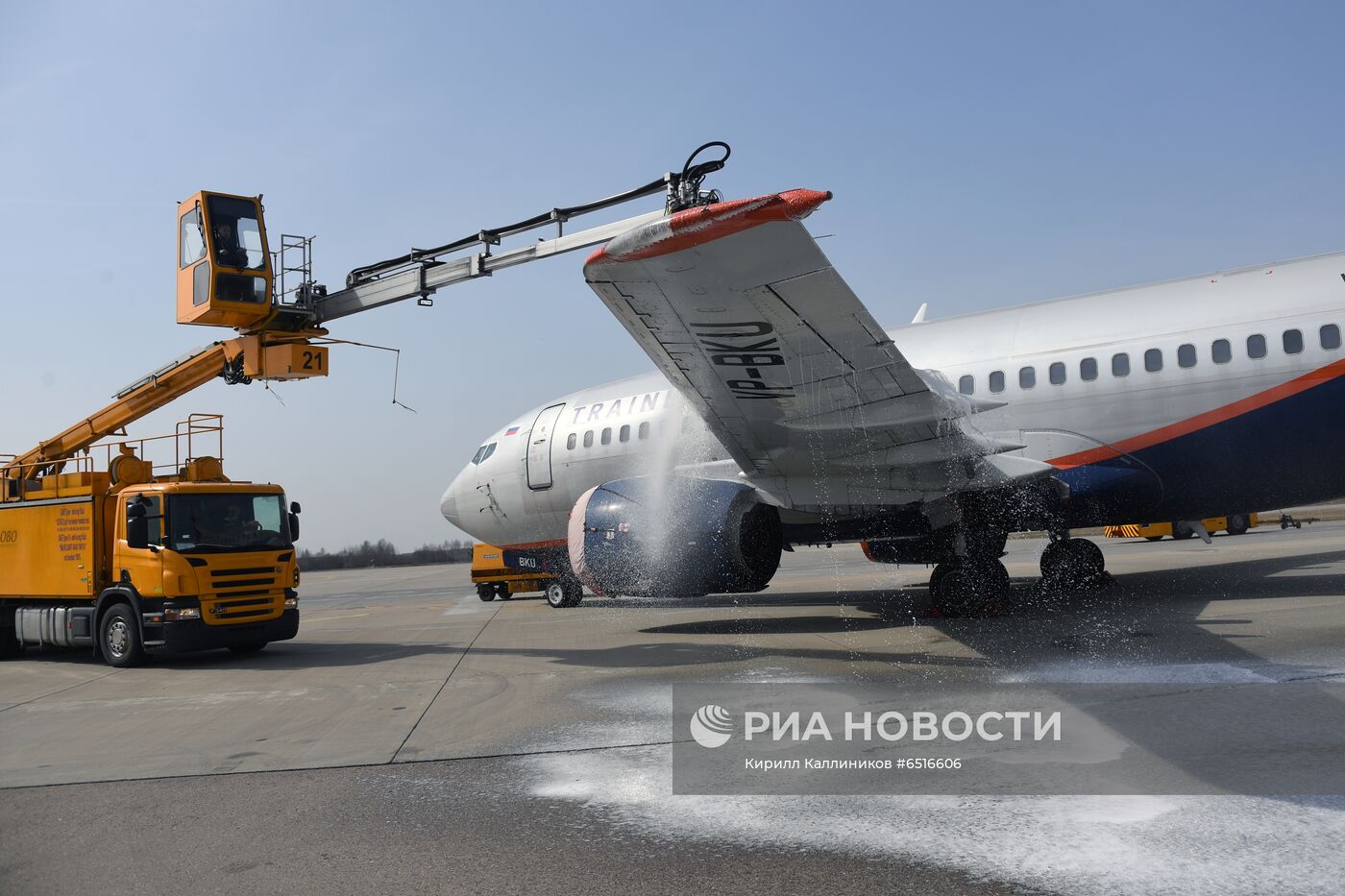 Работа аэропорта Домодедово