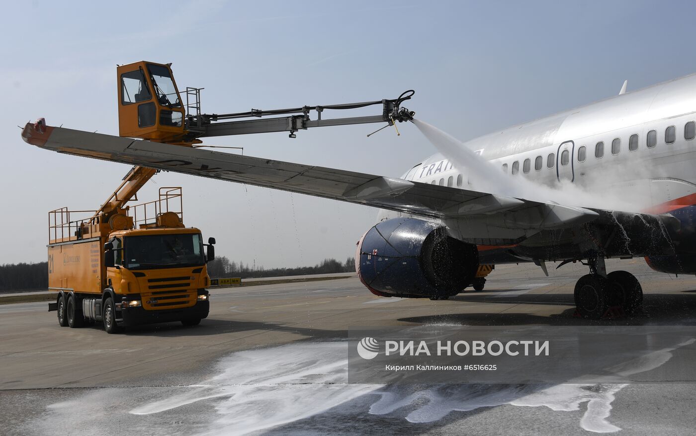 Работа аэропорта Домодедово