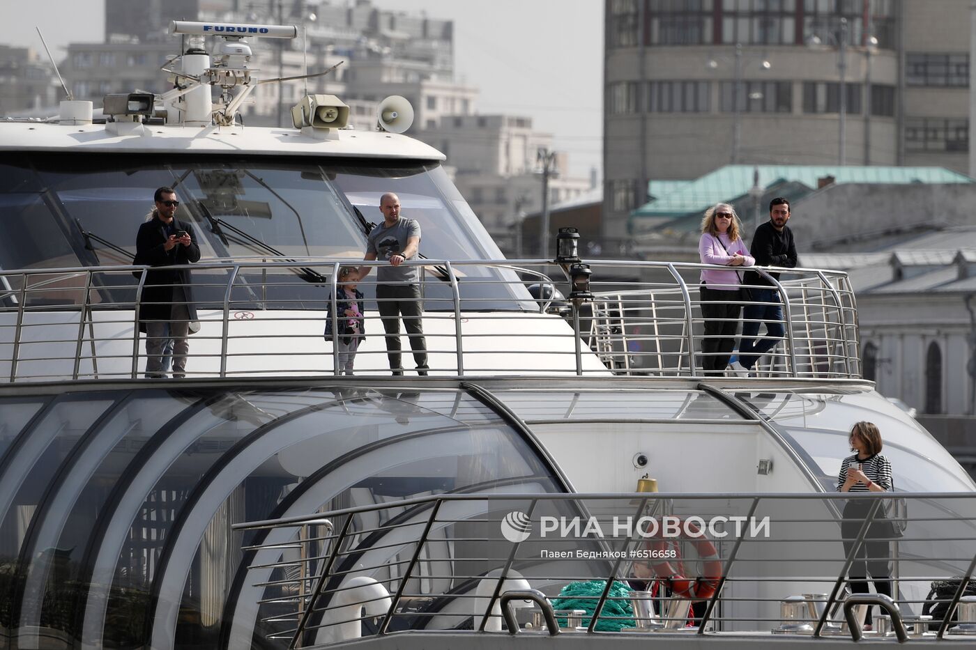 Открытие пассажирской навигации на Москве-реке