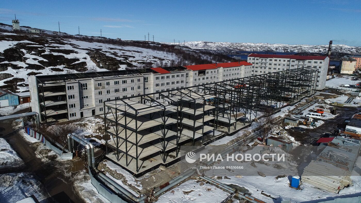 Рабочая поездка С. Шойгу на Северный флот