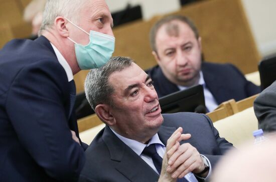 Пленарное заседание Госдумы РФ