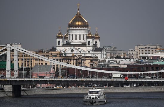 Открытие пассажирской навигации на Москве-реке