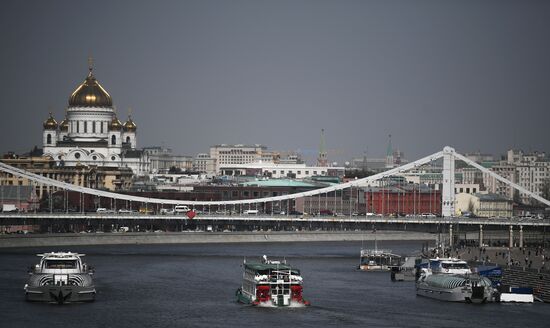 Открытие пассажирской навигации на Москве-реке