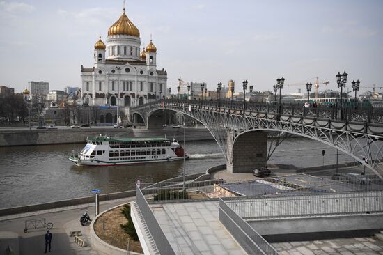 Открытие пассажирской навигации на Москве-реке