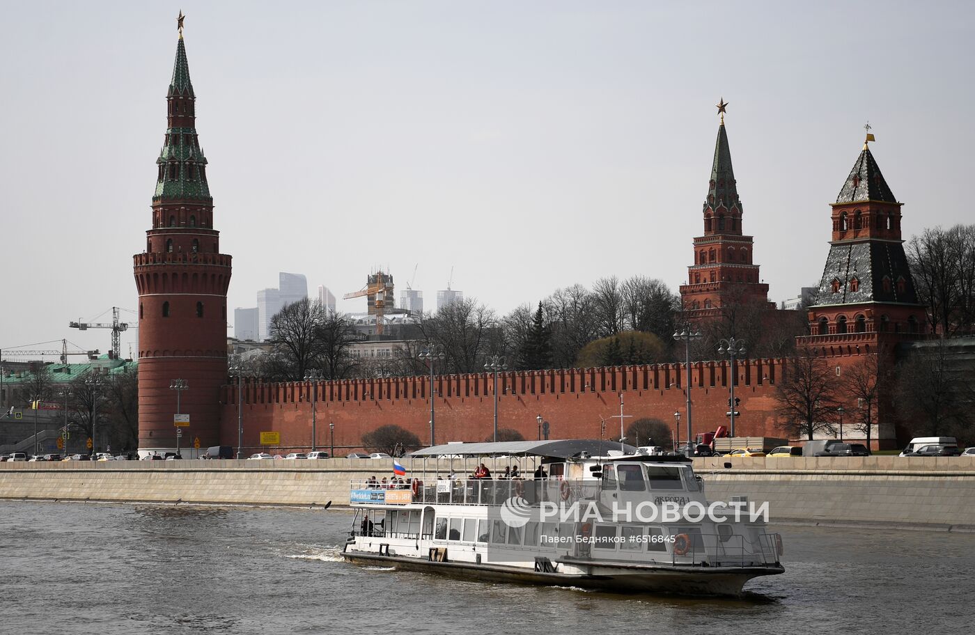 Открытие пассажирской навигации на Москве-реке