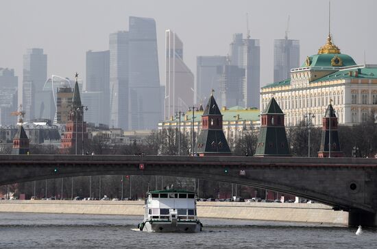 Открытие пассажирской навигации на Москве-реке