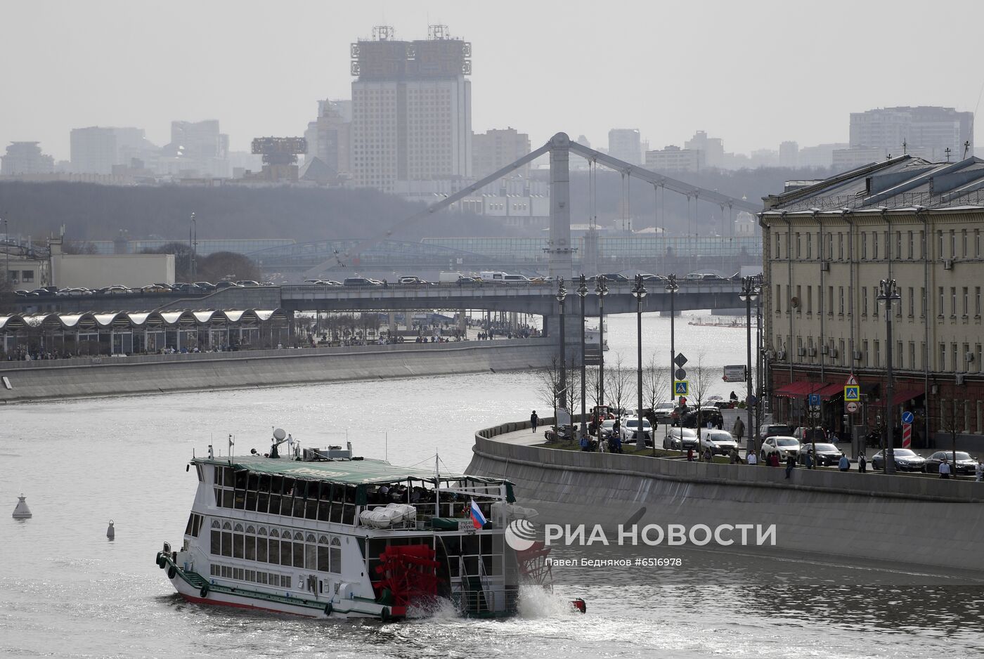 Открытие пассажирской навигации на Москве-реке