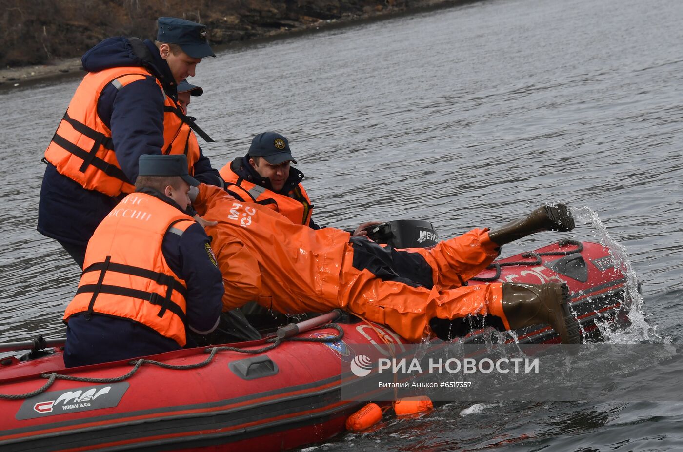 Учения по ликвидации последствий паводков