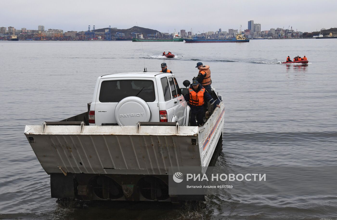 Учения по ликвидации последствий паводков