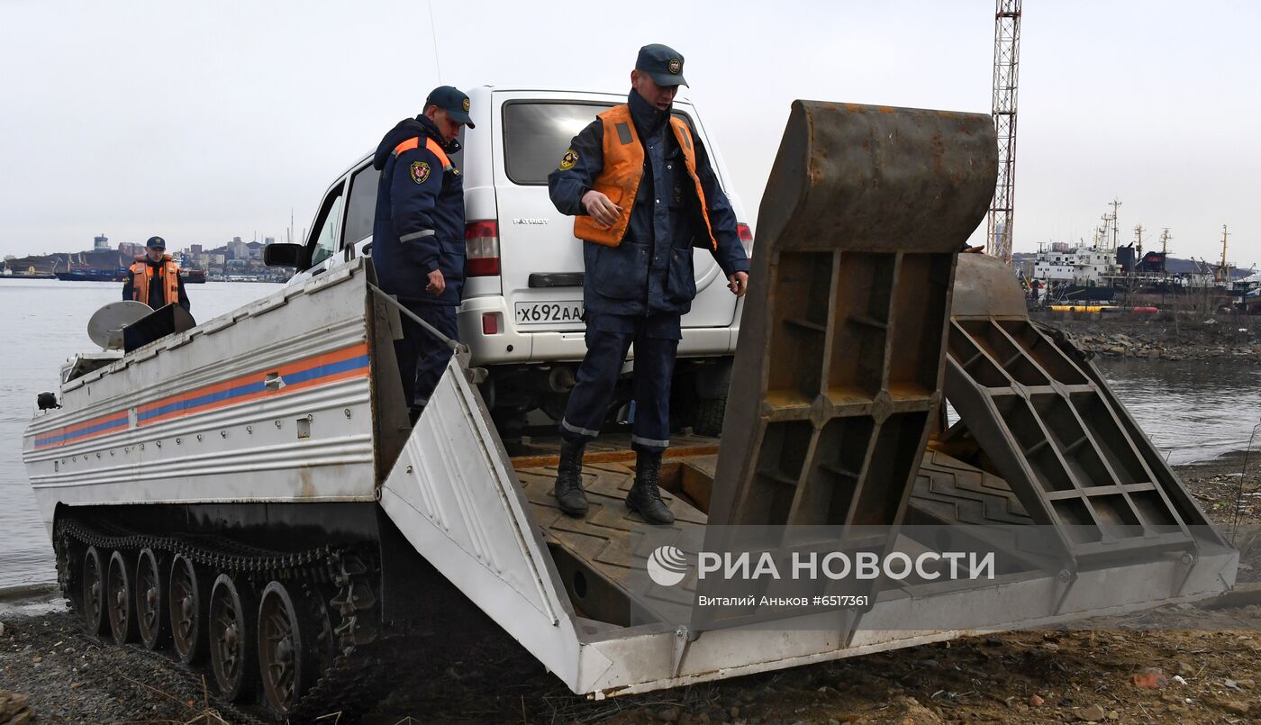 Учения по ликвидации последствий паводков