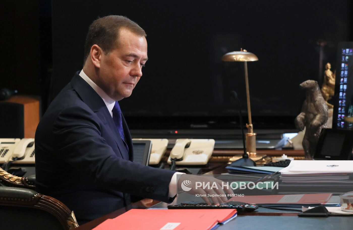 Зампред Совбеза РФ Д. Медведев принял участие в заседании ежегодной расширенной коллегии Министерства юстиции РФ