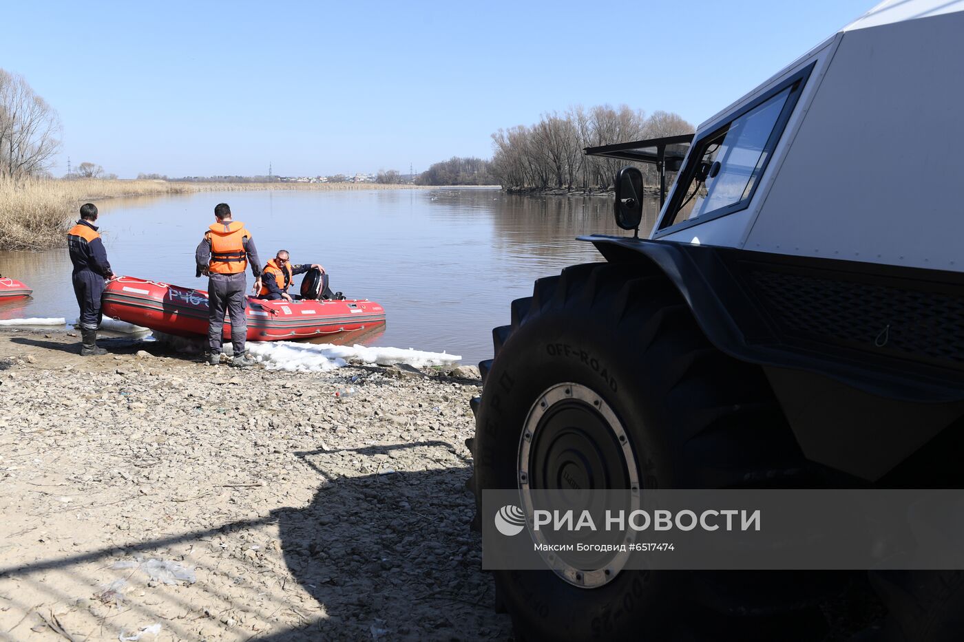 Учения по ликвидации последствий паводков