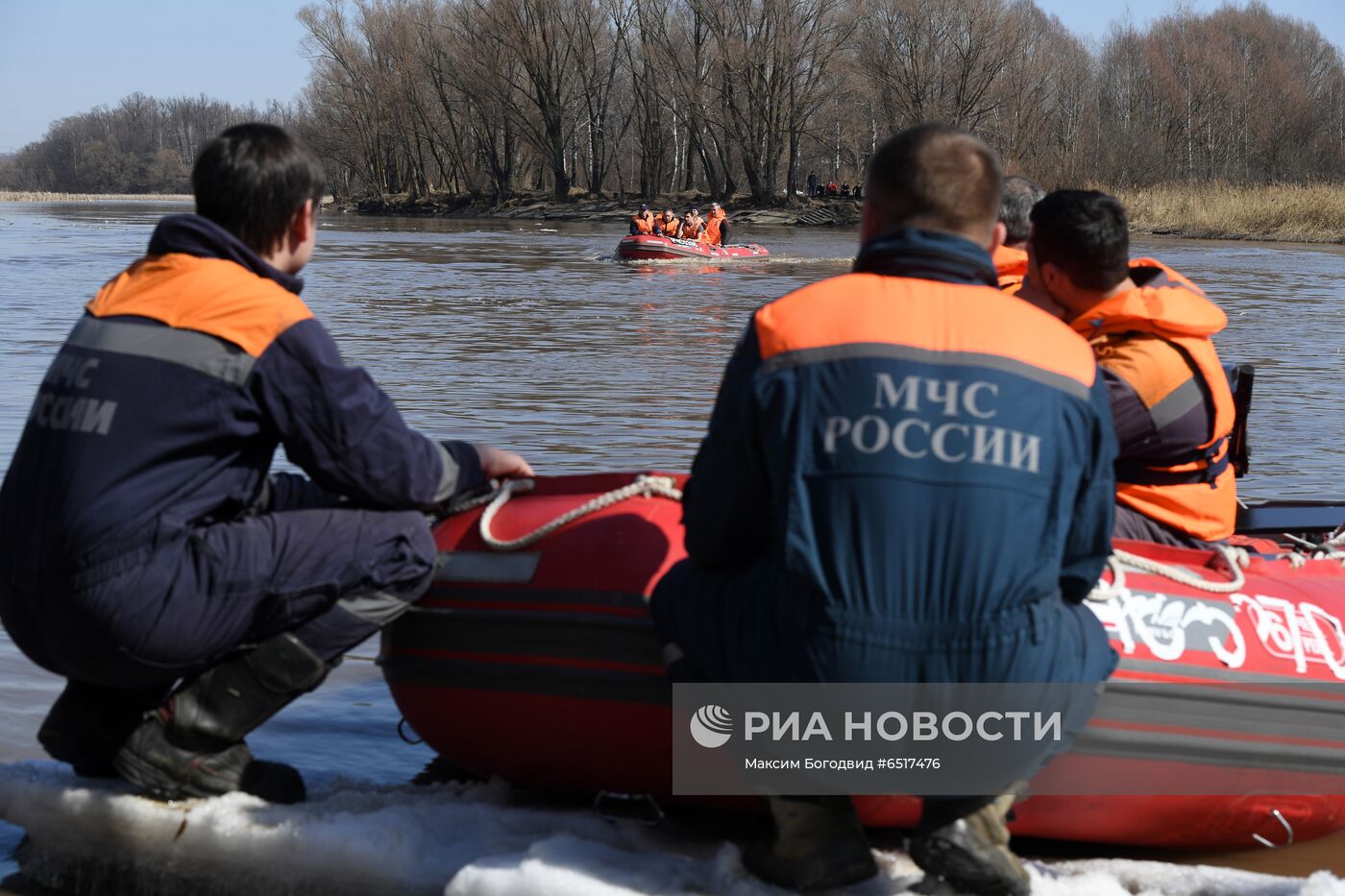 Учения по ликвидации последствий паводков